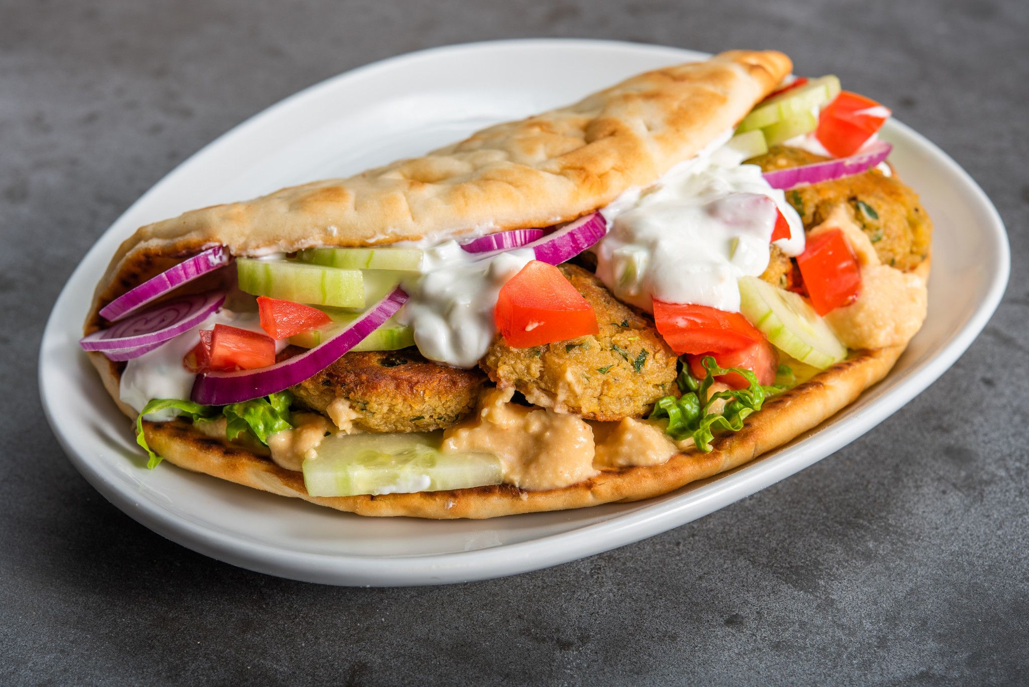 Crispy Baked Falafel