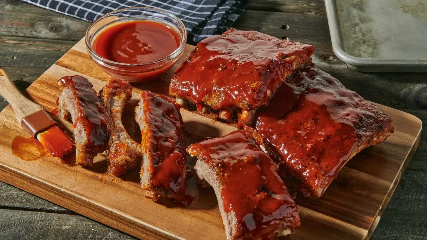 Smokin' Sweet BBQ Ribs