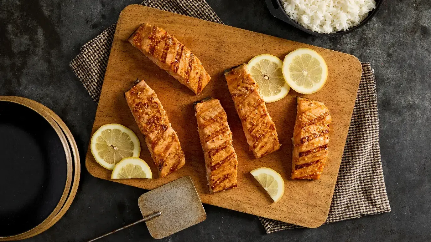 Sweet and Smoky Maple Salmon
