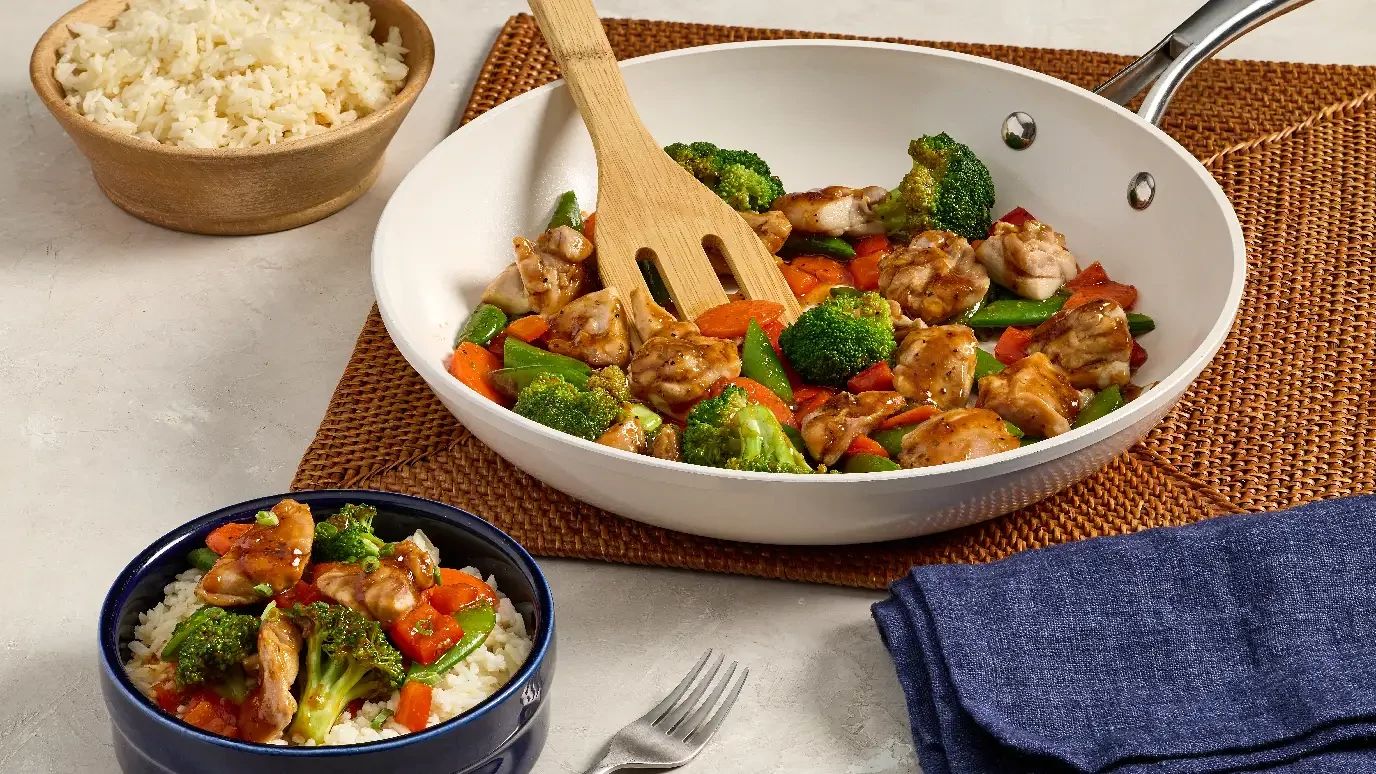 Chicken & Vegetable Adobo Stir-Fry
