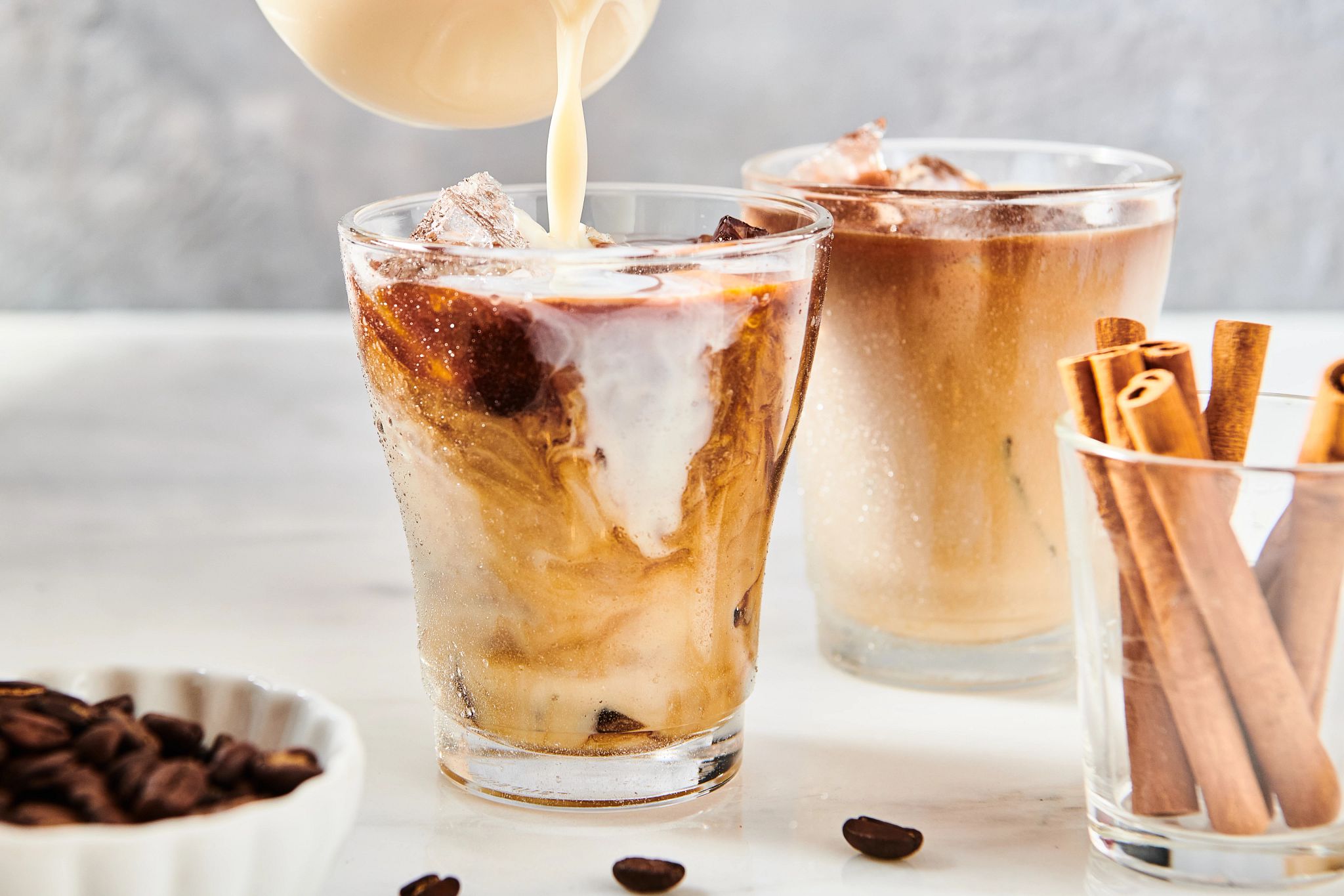 Cinnamon Spiked Iced Coffee