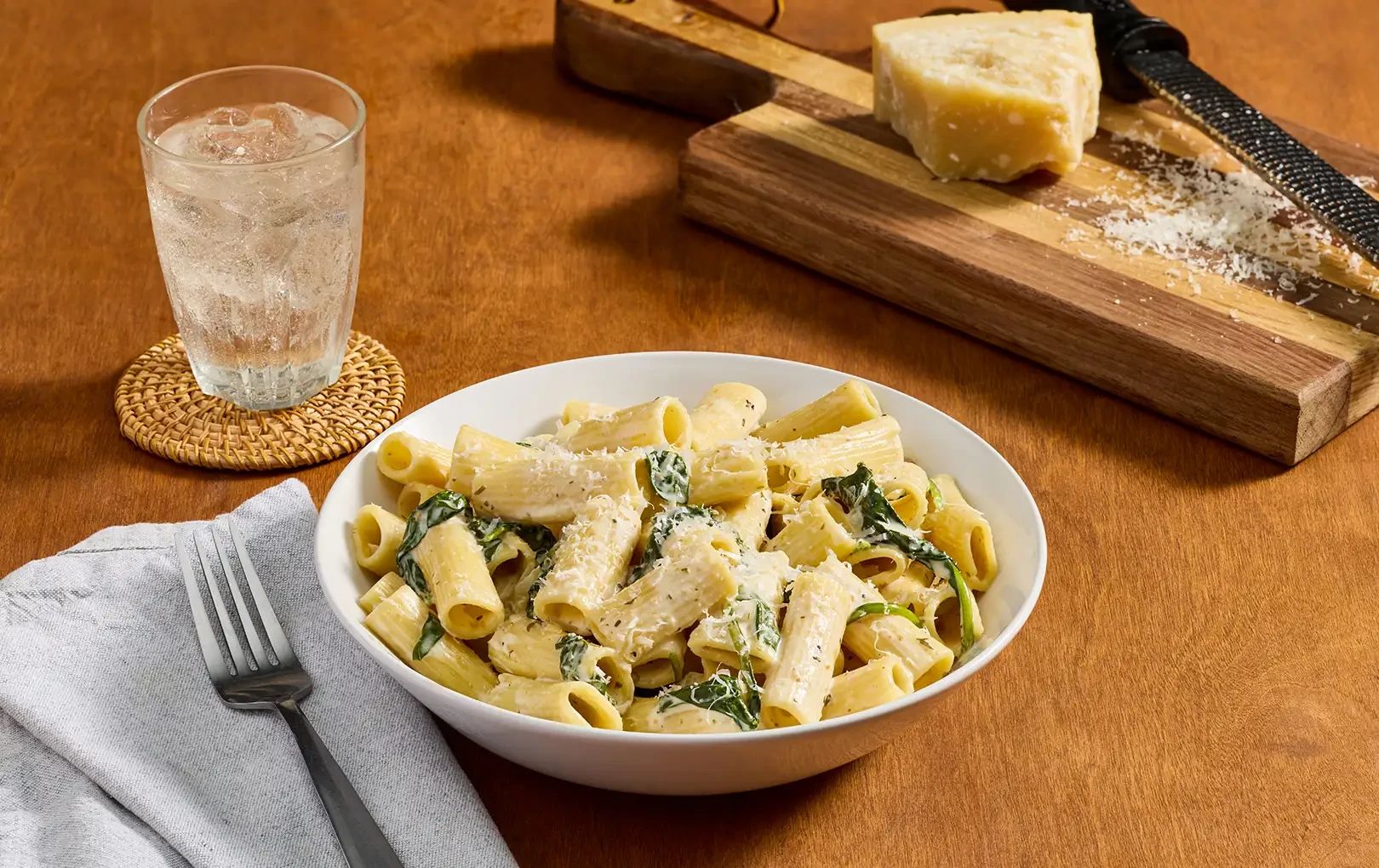 Spicy Garlic Parmesan Pasta