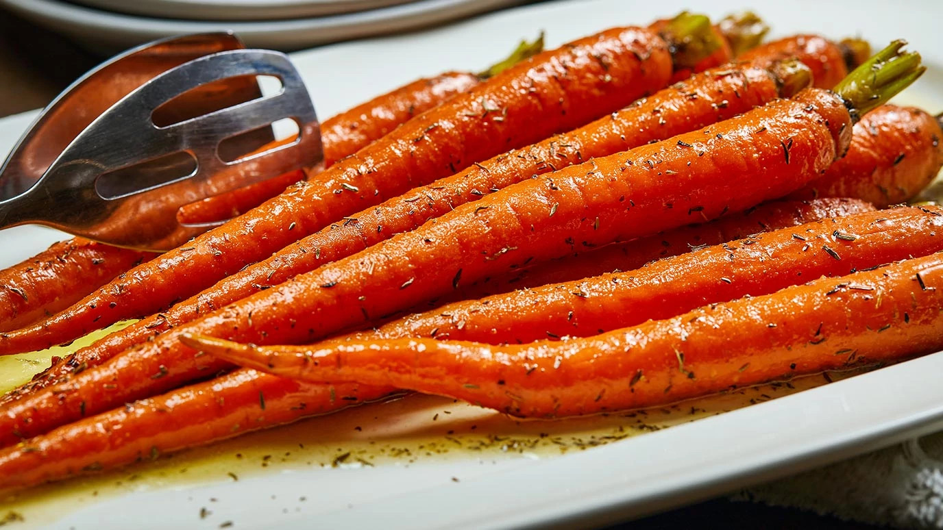 Thyme Glazed Carrots