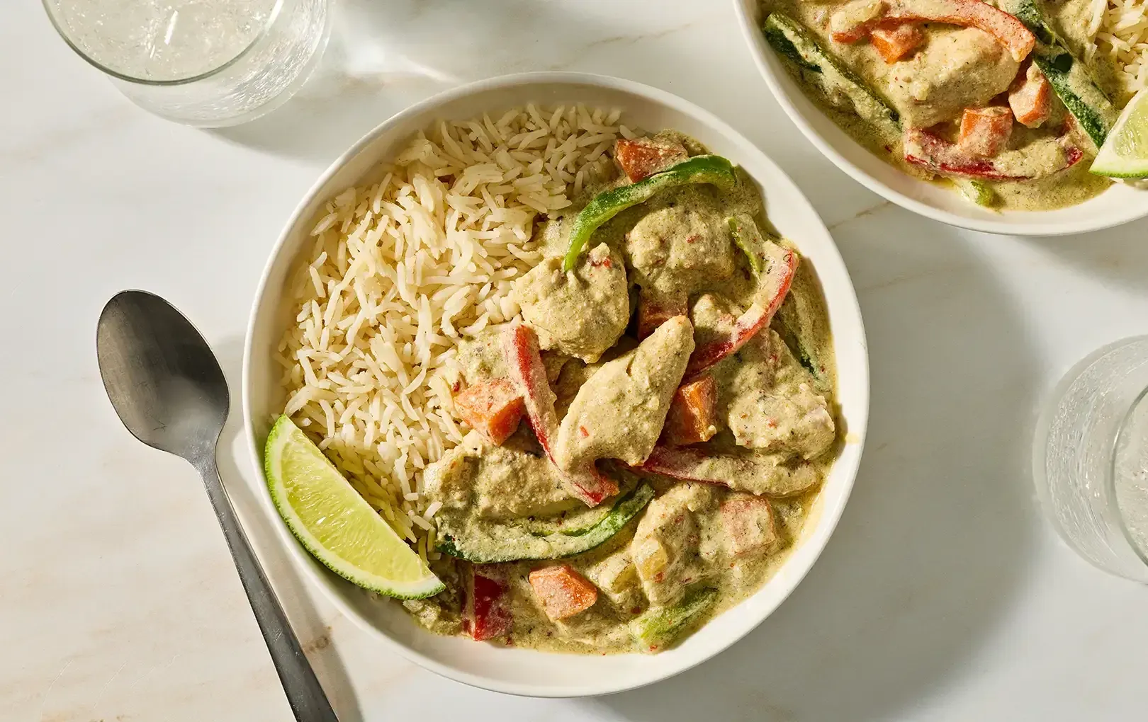 Thai Style Green Chicken Curry