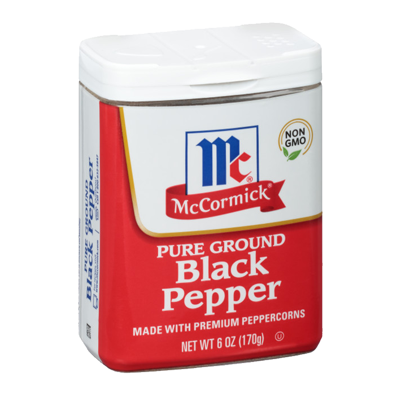 black pepper ground