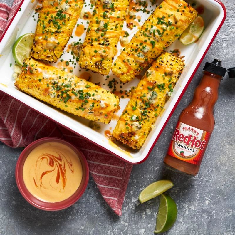 Spicy Buffalo Corn on the Cob Spicy Buffalo Corn on the Cob