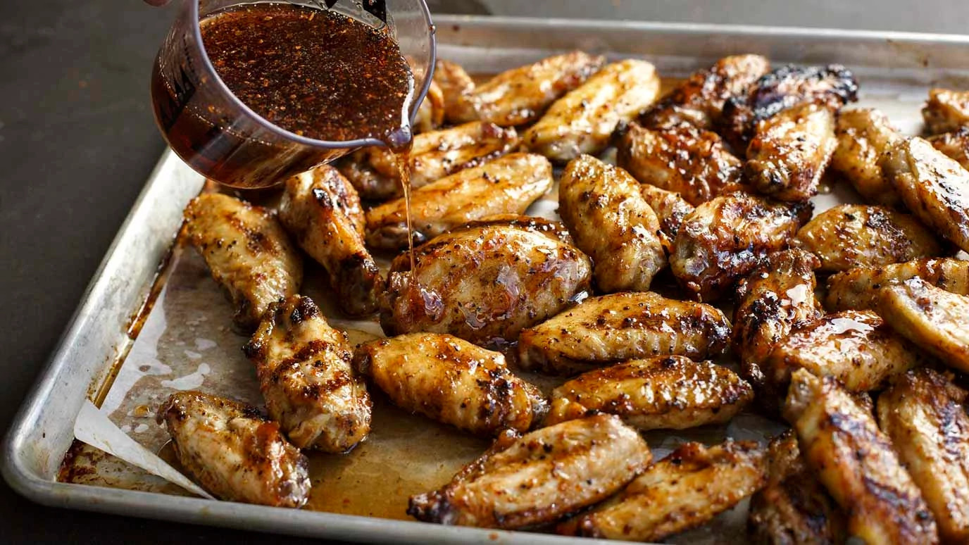 Sweet Mesquite Glazed Wings