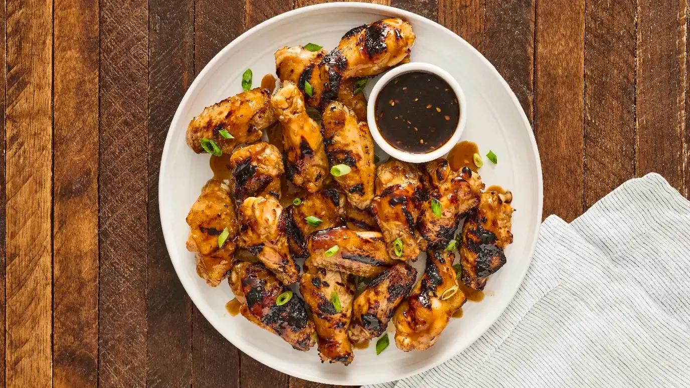 Teriyaki Glazed Chicken Wings