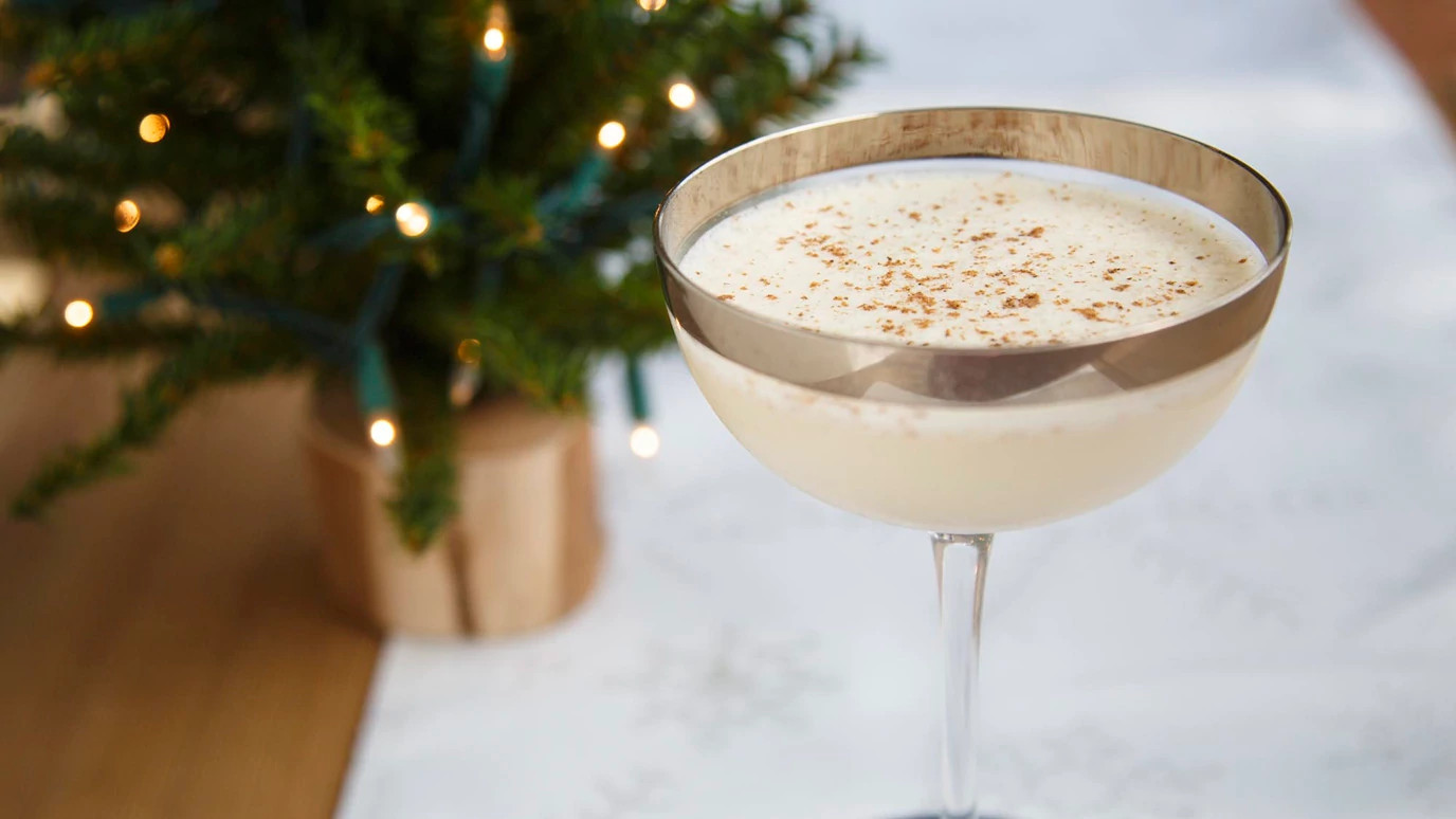 Eggnog Martini