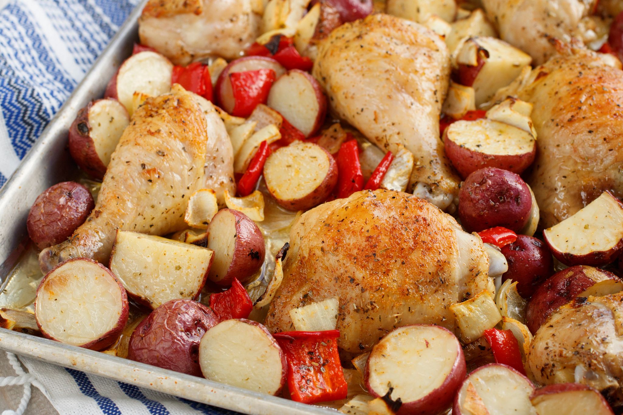 Italian Roasted Chicken & Potatoes