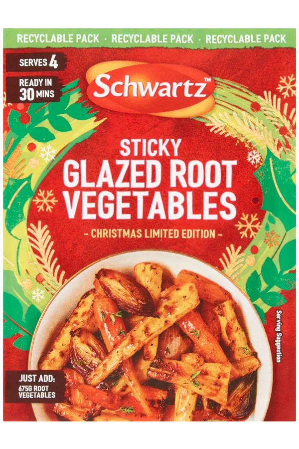 Sticky Glazed Root Vegetables