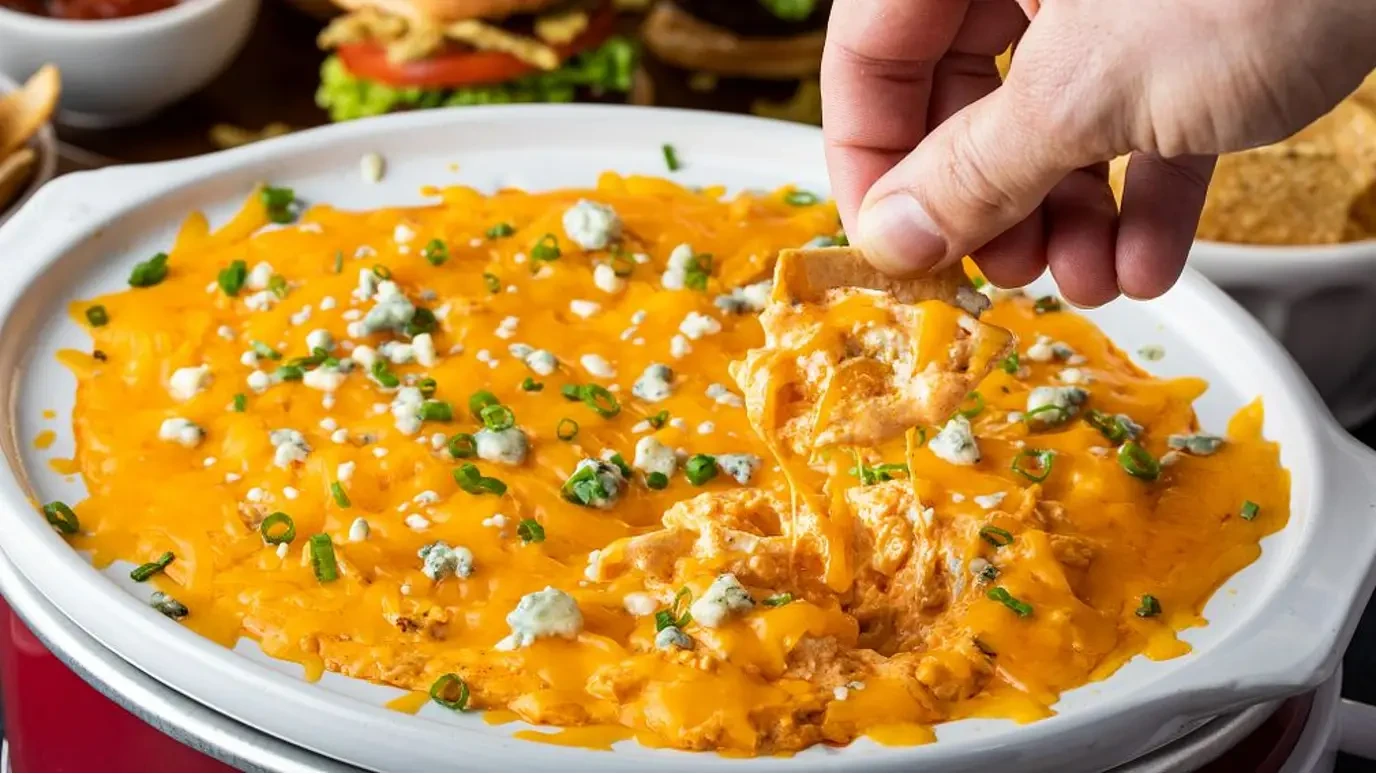 Frank's Slow Cooker Buffalo Chicken Dip Recipe