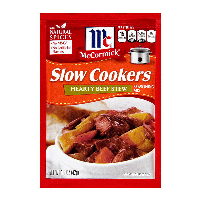 slow cookers hearty beef stew seasoning