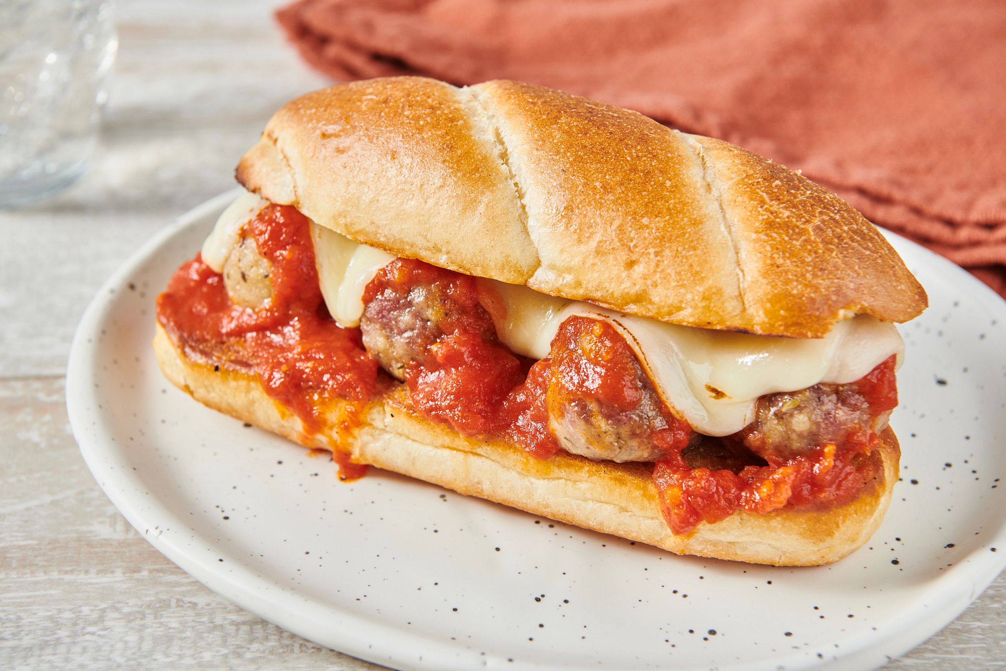 Sloppy Joe Meatball Subs