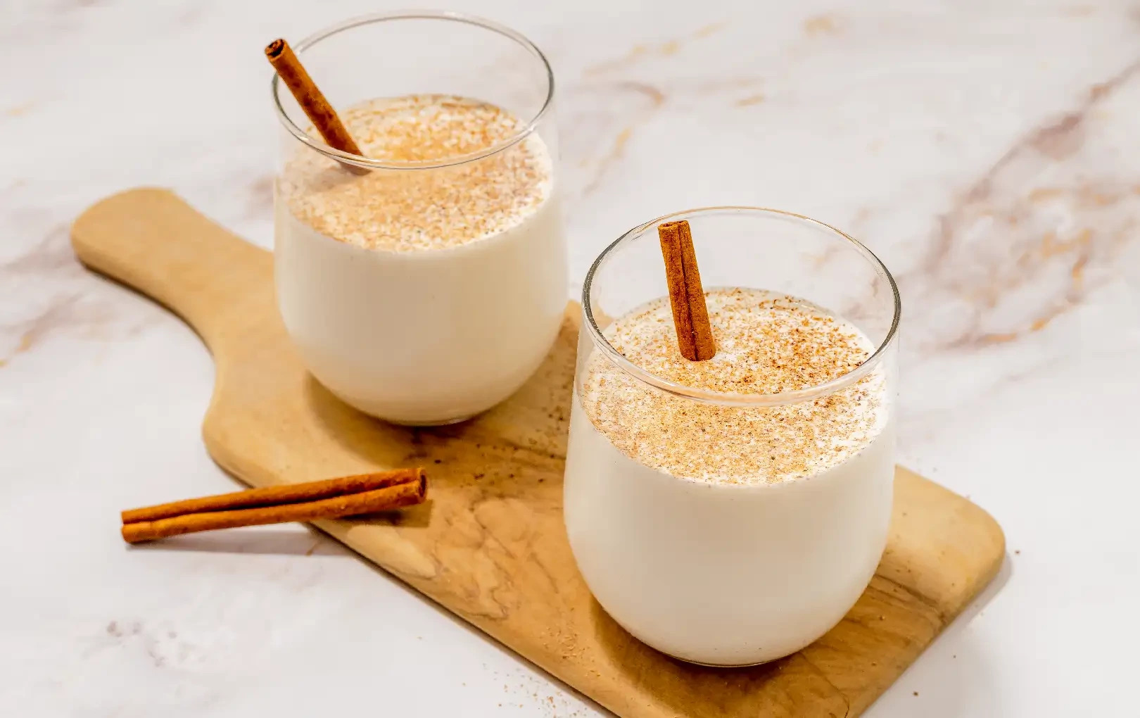 Easy No Cook Eggnog