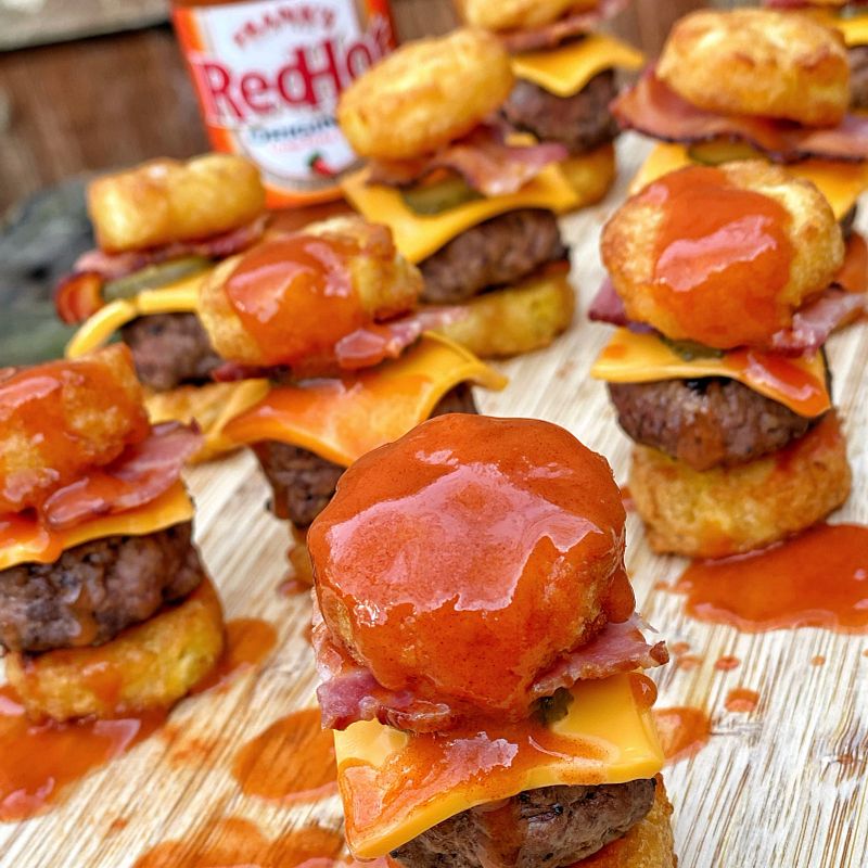 TheFatFoodieUK Frank’s Mini Burger Bites TheFatFoodieUK Frank’s Mini Burger Bites