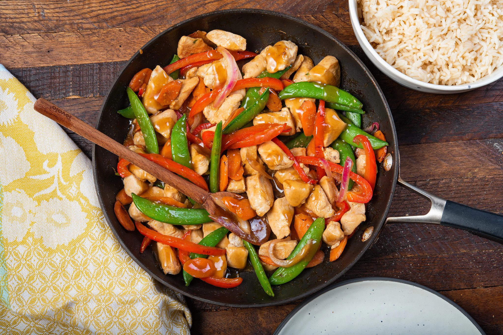 ONE Skillet Honey Garlic Stir Fry | McCormick
