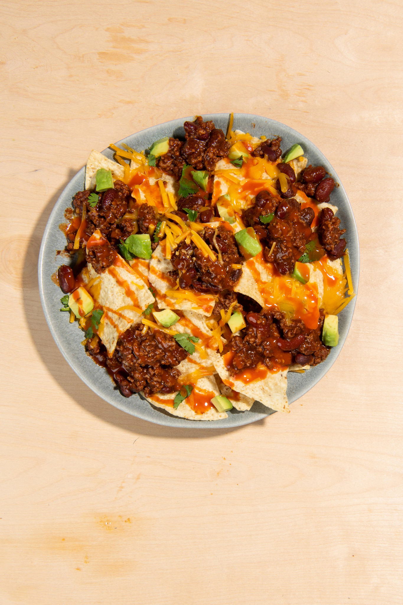 Sheet Pan Chili Nachos