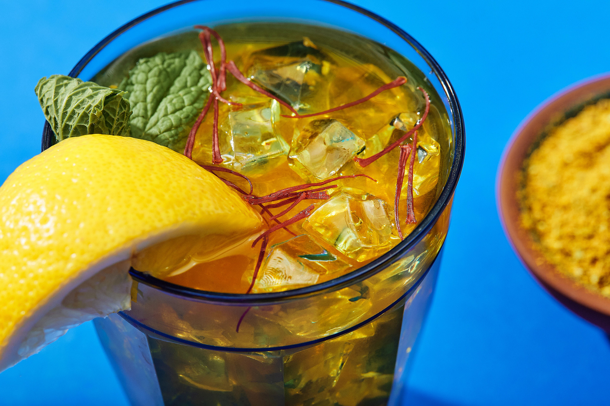 Cooling Saffron Honey Tea