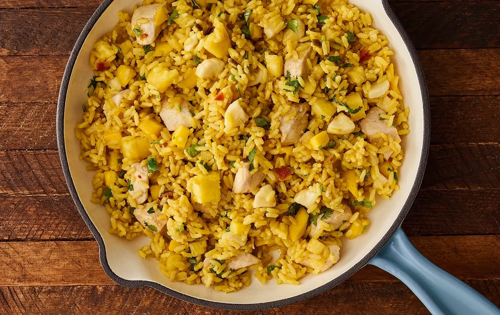 Tropical Caribbean Chicken and Rice
