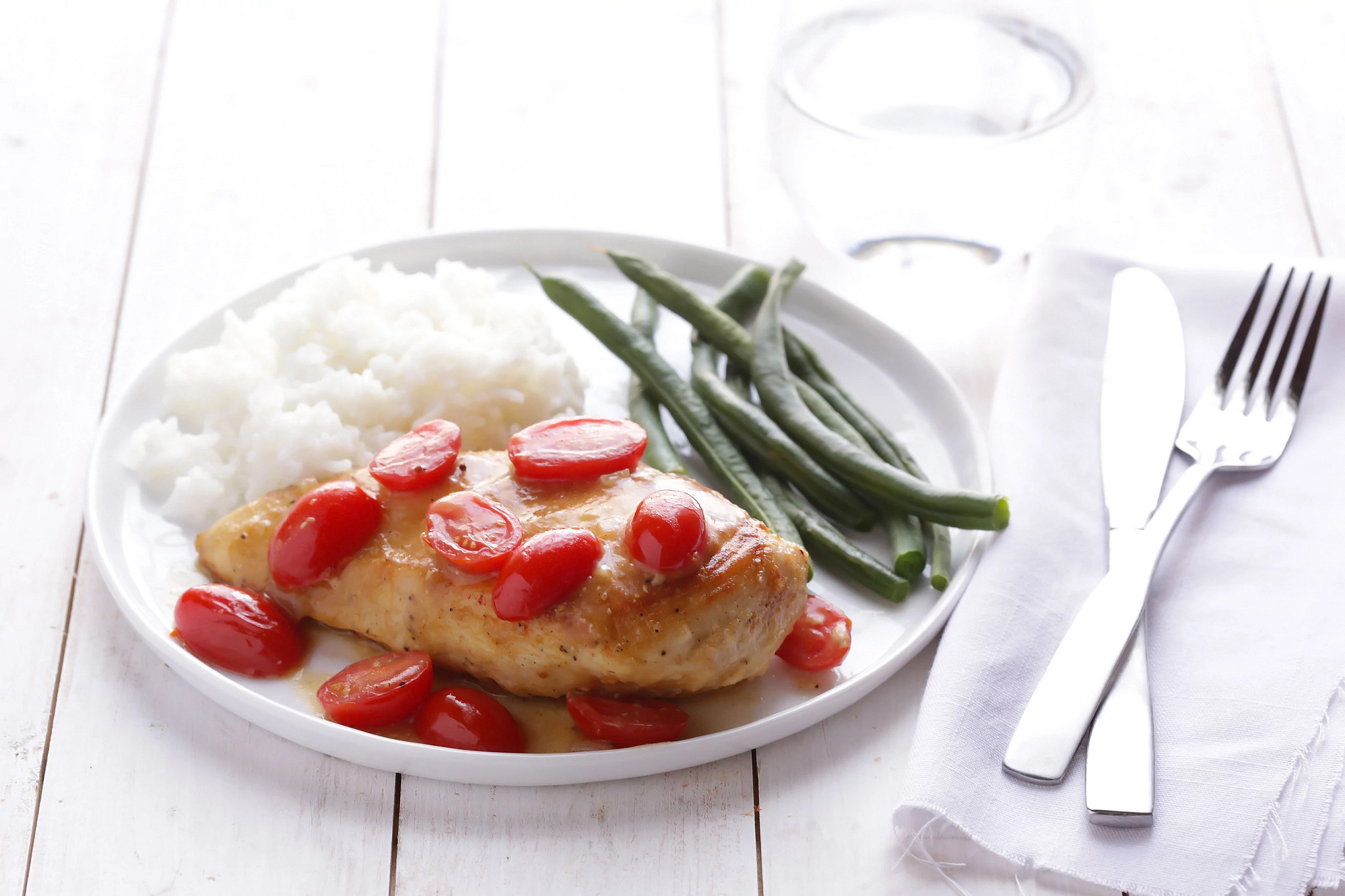 Pechugas de Pollo con Honey Mustard y Romero