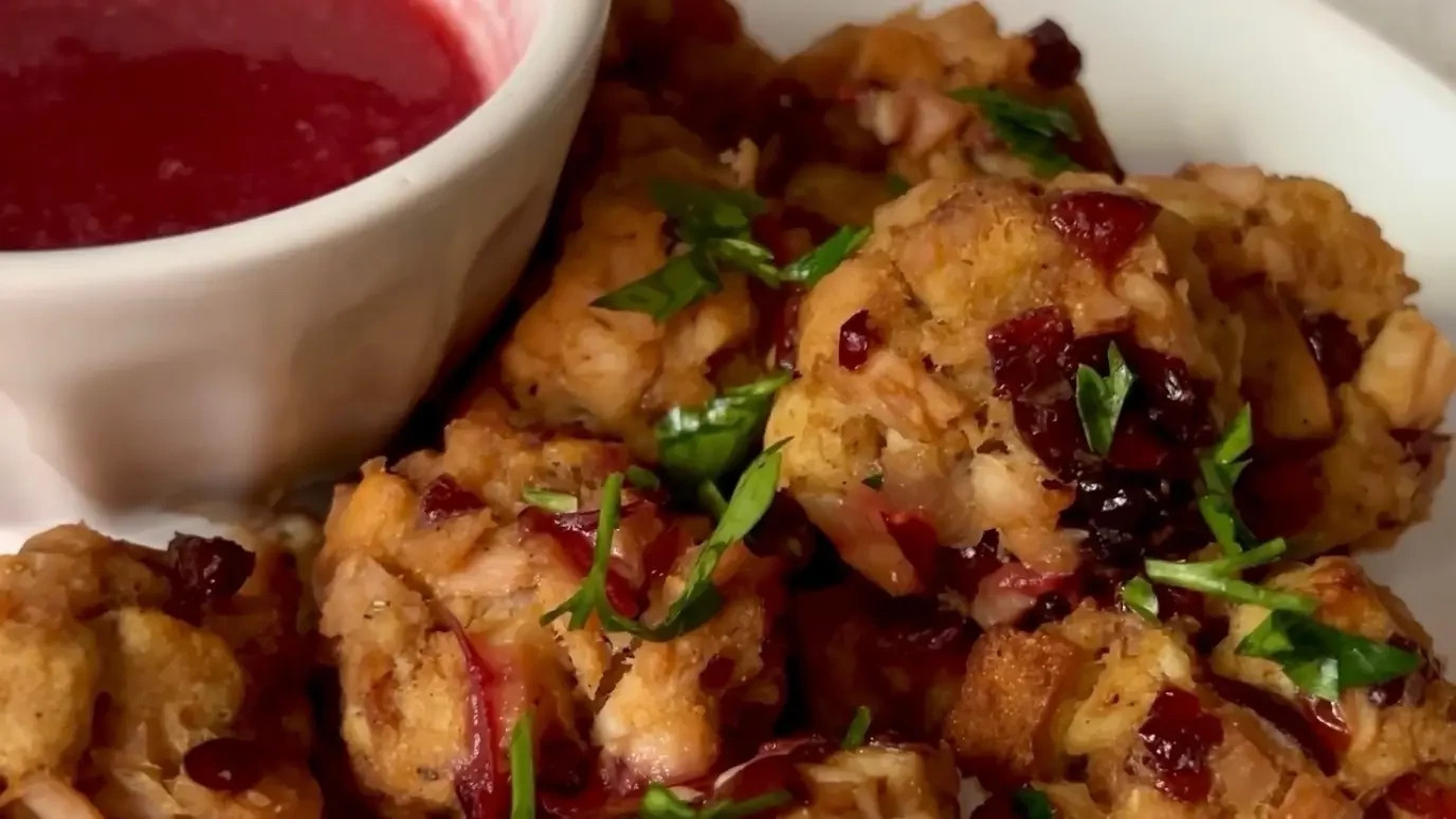 Thanksgiving Stuffing Balls