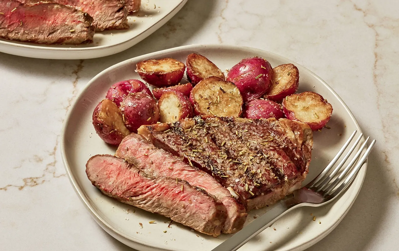 Smoky Garlic and Rosemary Steak