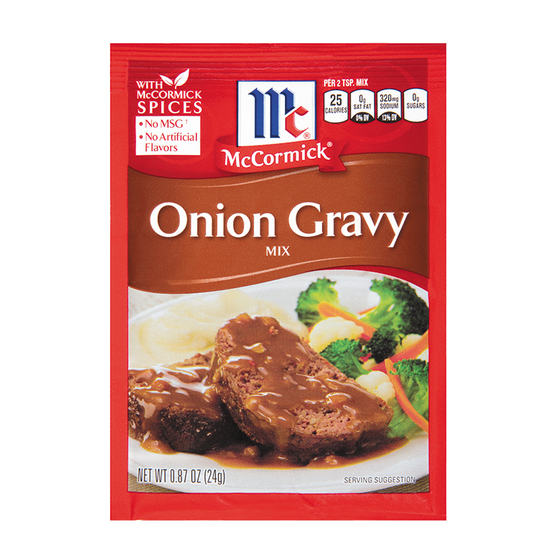 McCormick® Onion Gravy Seasoning Mix