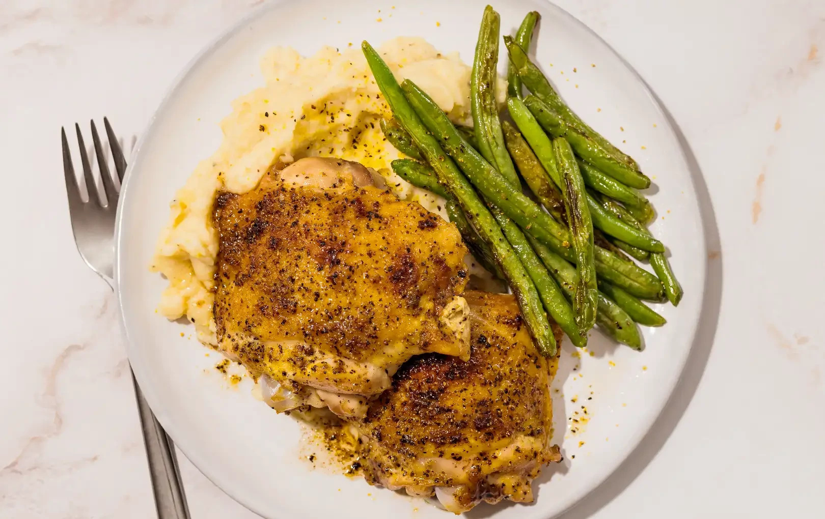 Lemon Pepper Chicken Thighs