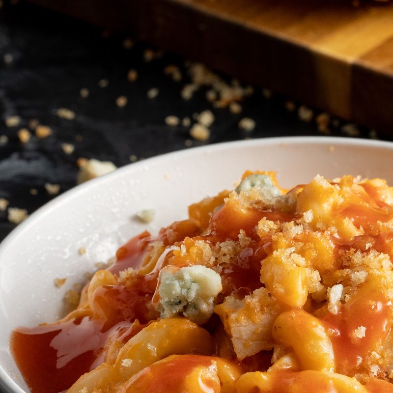 L’ultime macaroni au fromage et au poulet Buffalo L’ultime macaroni au fromage et au poulet Buffalo