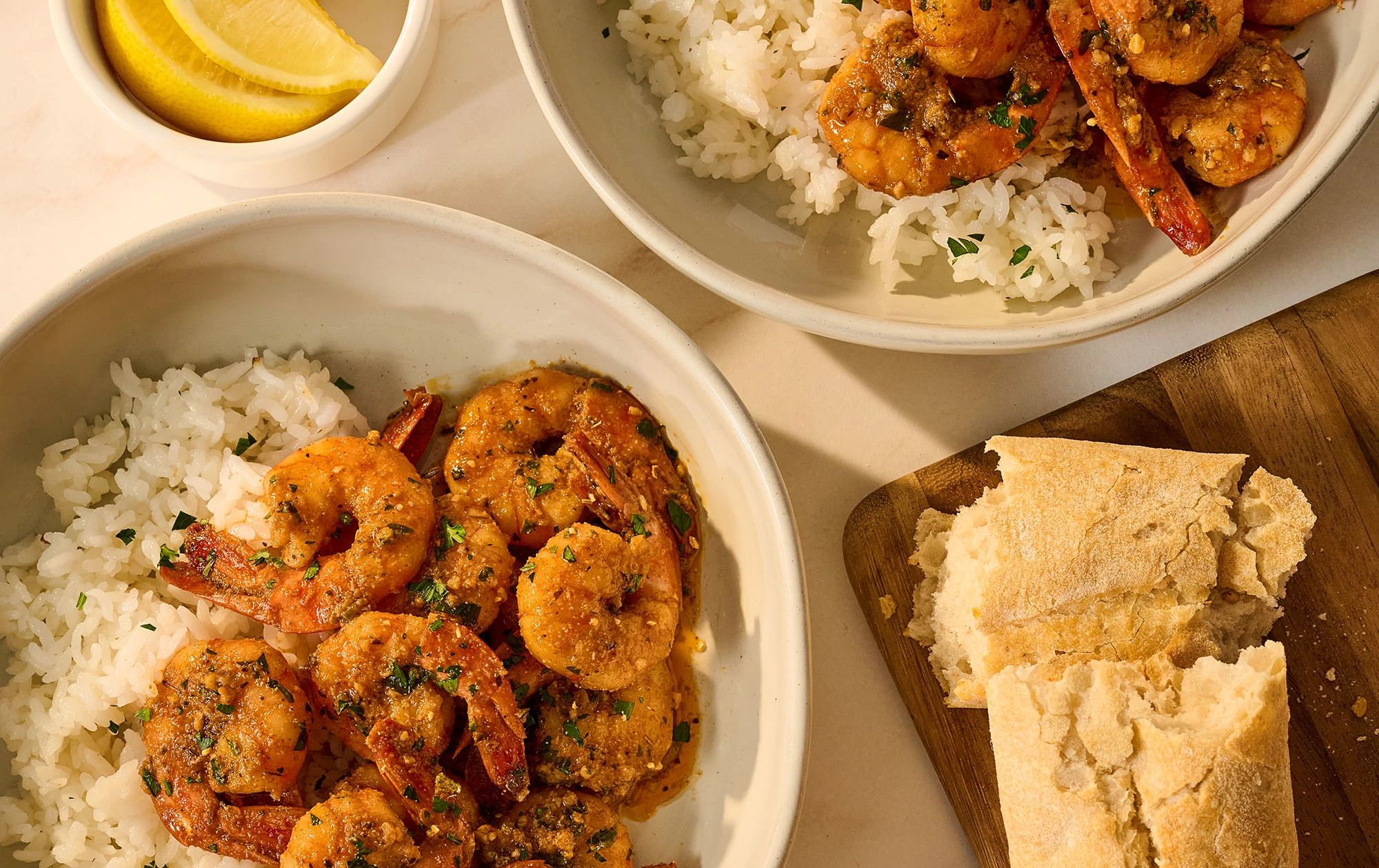 Garlic and Olive Oil Shrimp