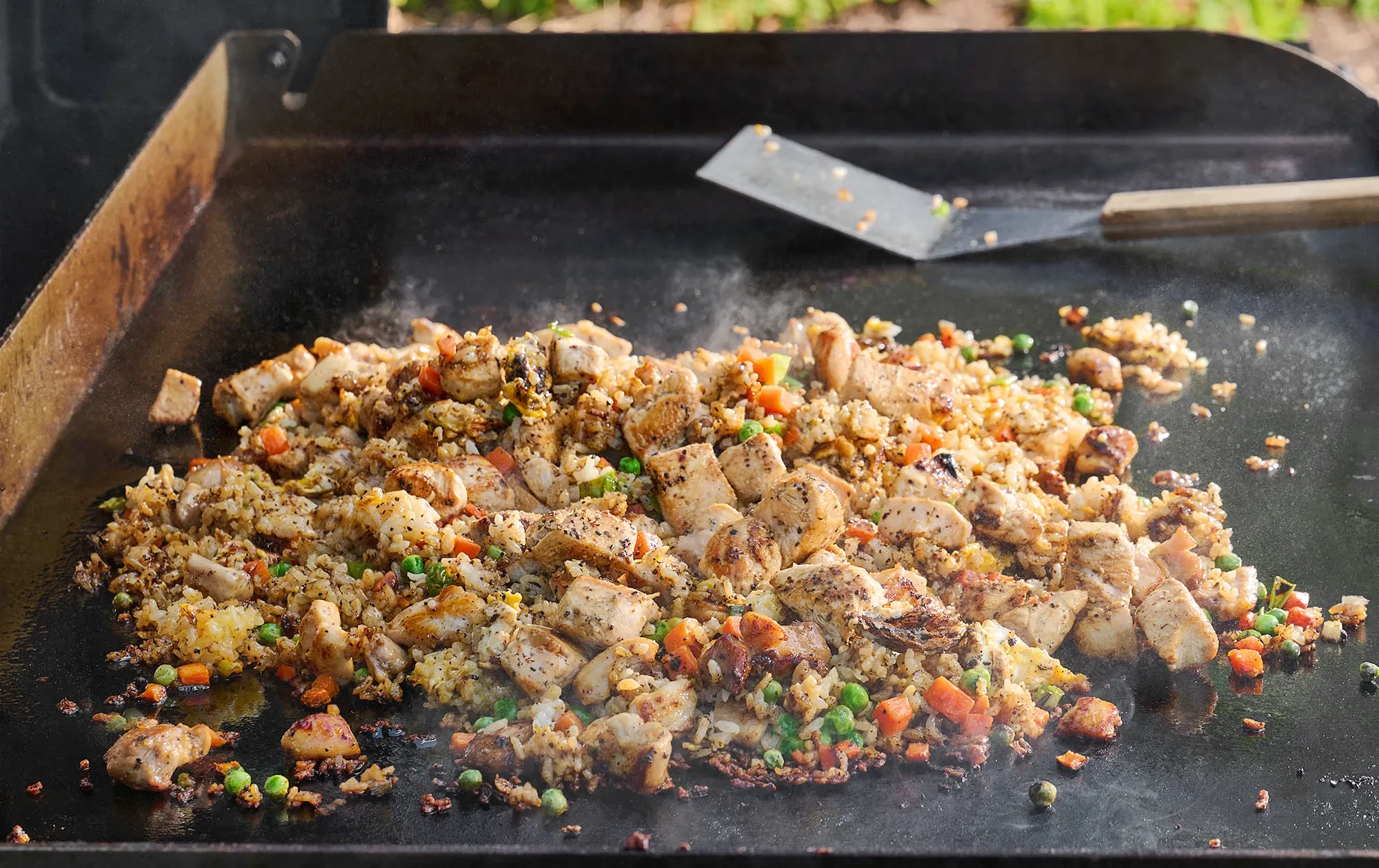 Chicken Hibachi Fried Rice