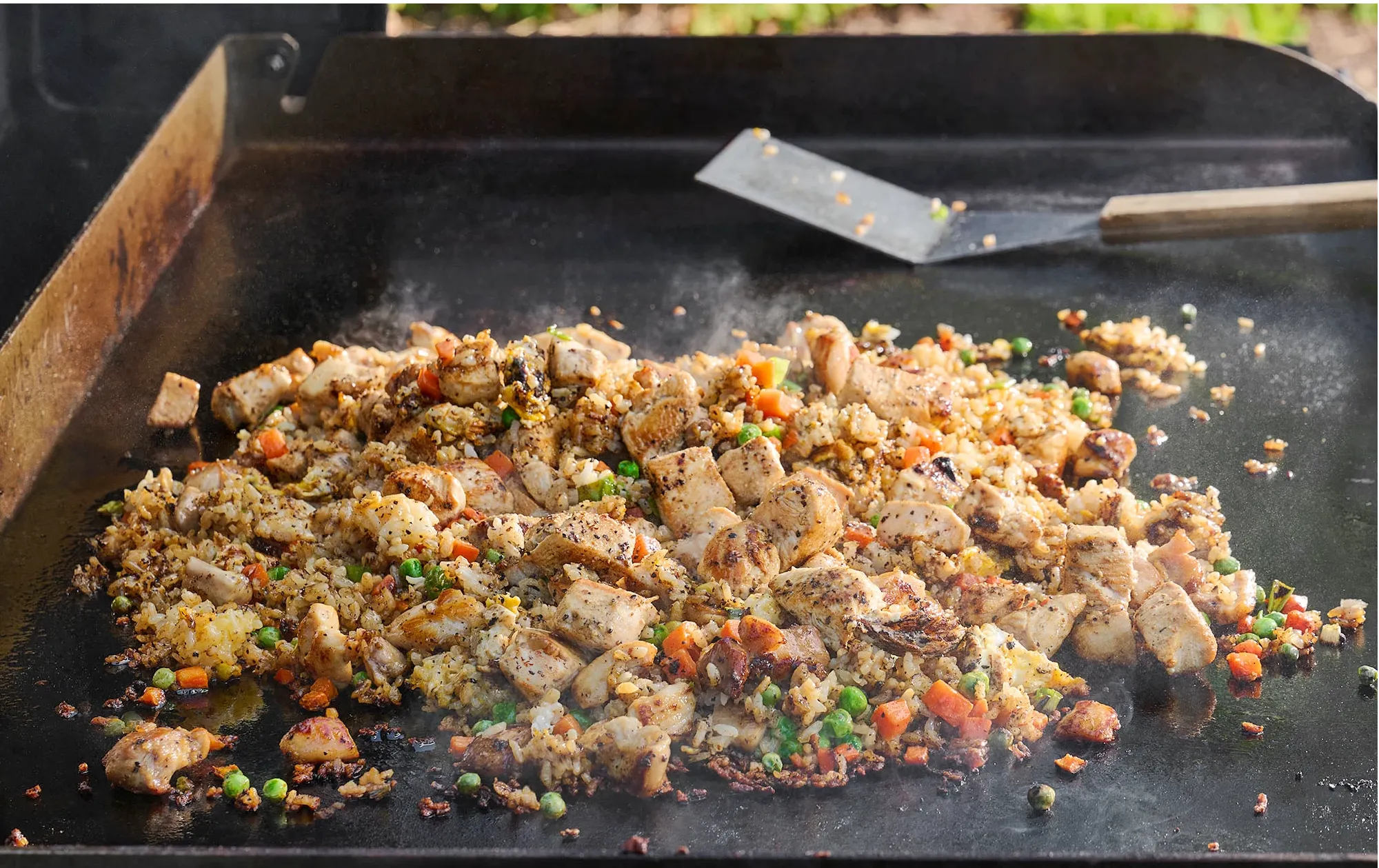 Chicken Hibachi Fried Rice