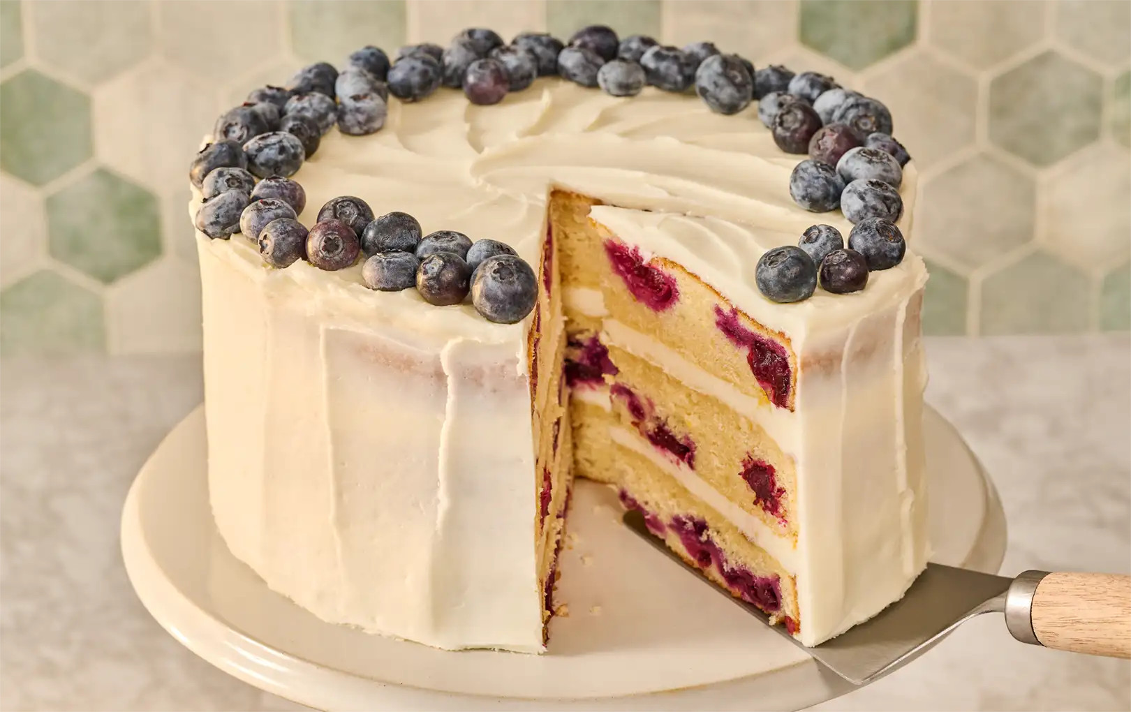 Lemon Blueberry Cake