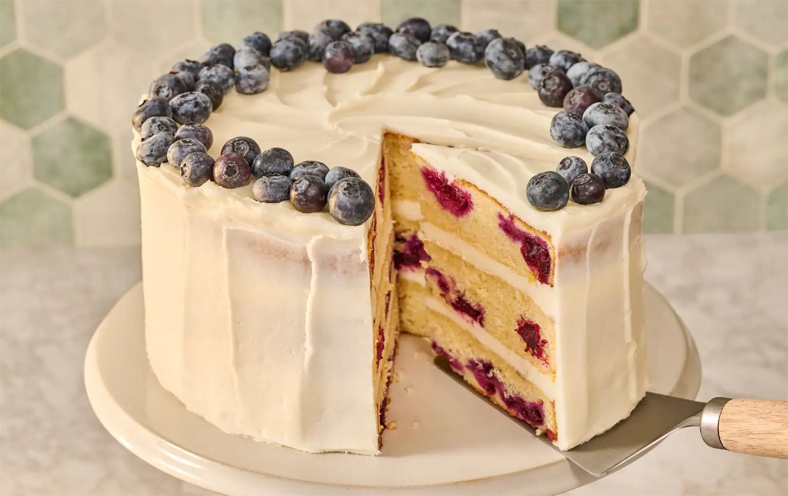 Lemon Blueberry Cake