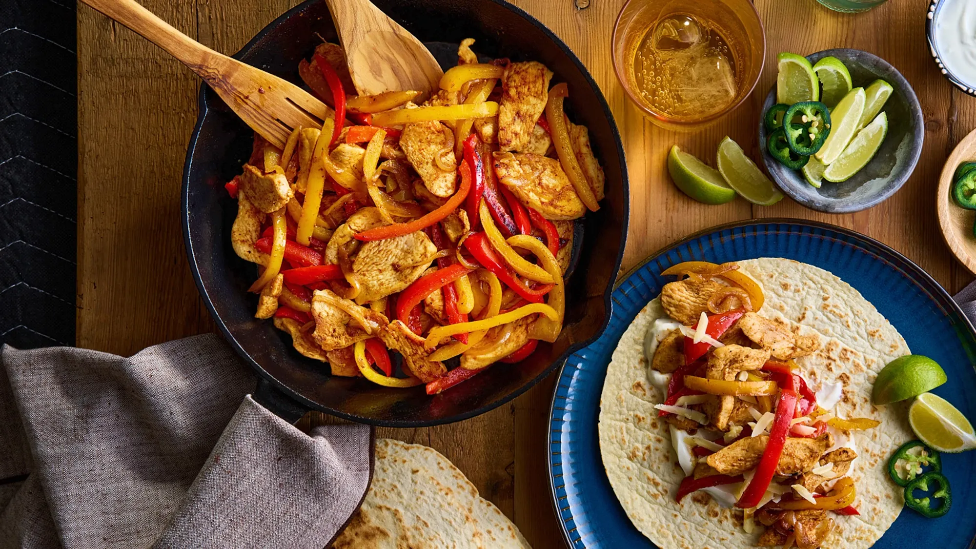 Organic Fajitas Recipe