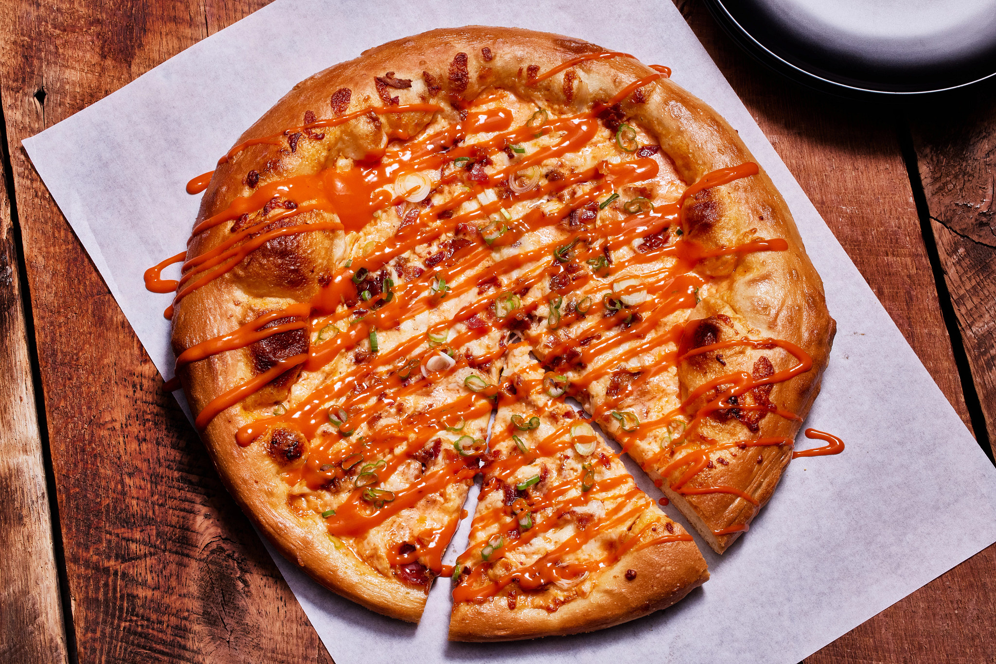Chicken Bacon Ranch Pizza