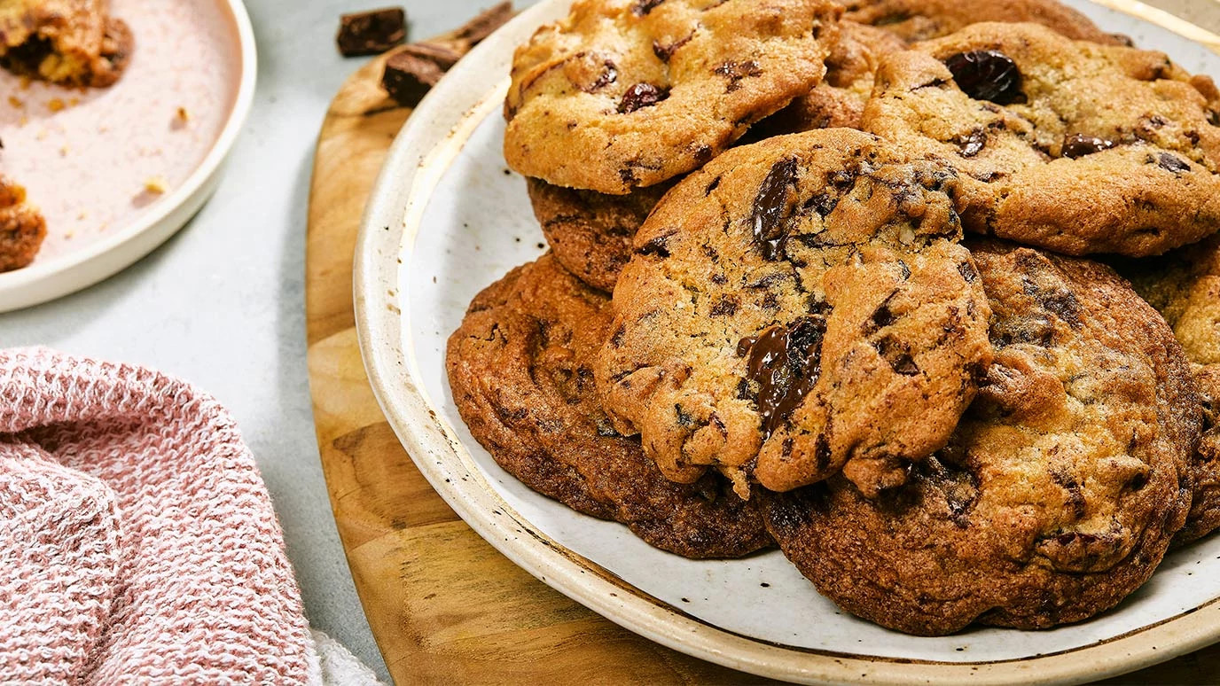 Cranberry Chocolate Chunk Air Fryer Cookies