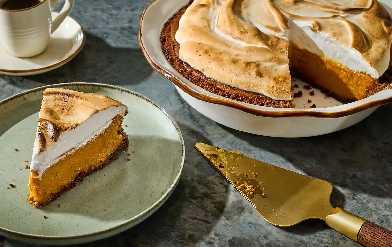 Sweet Potato Pie with Marshmallow Meringue Recipe