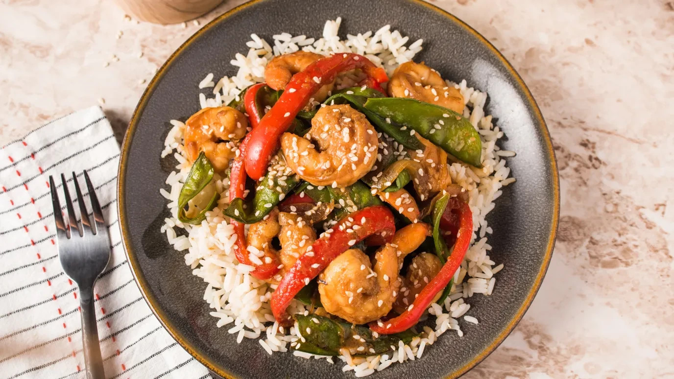 Easy Shrimp Stir Fry