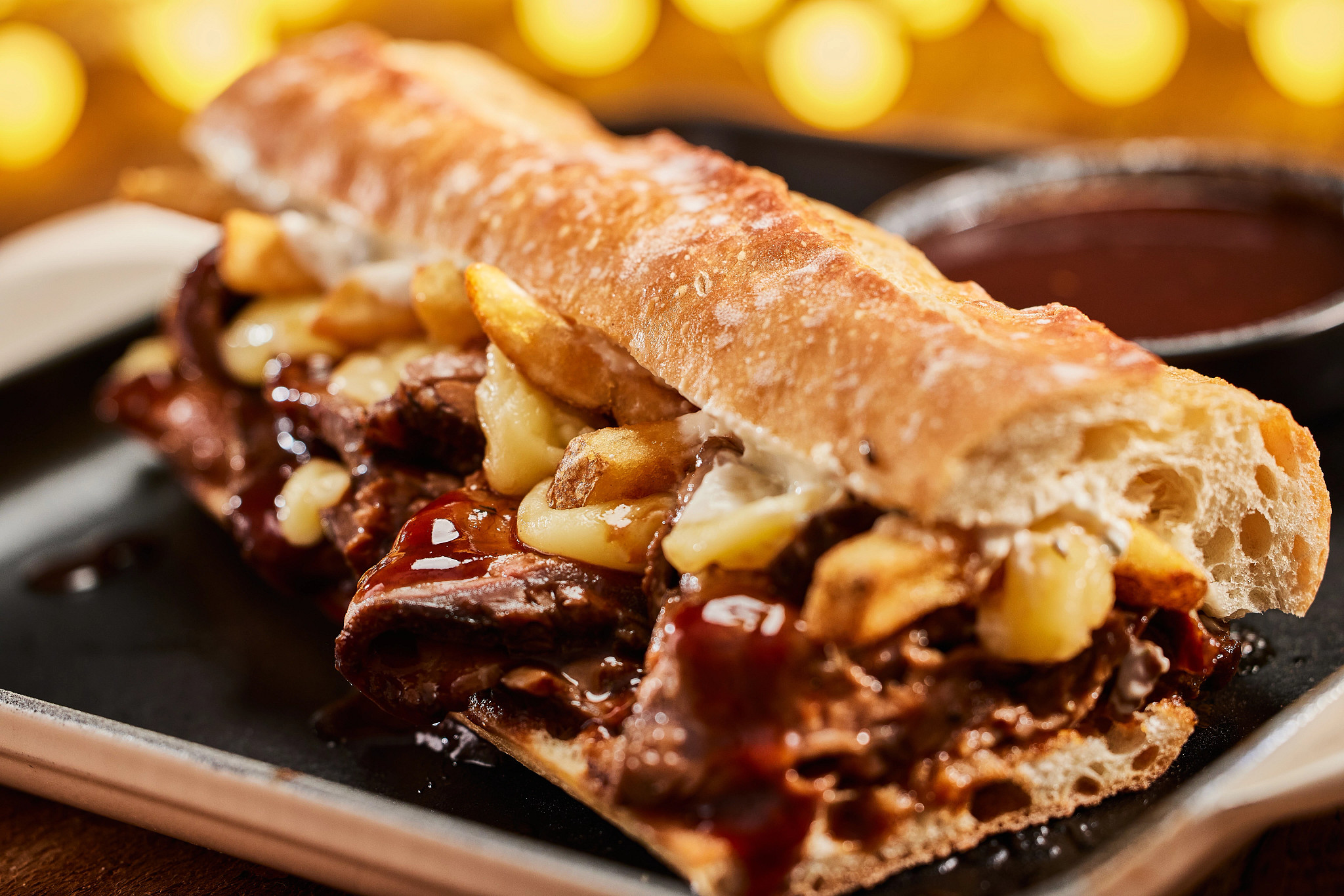 Poutine French Dip Sandiwch