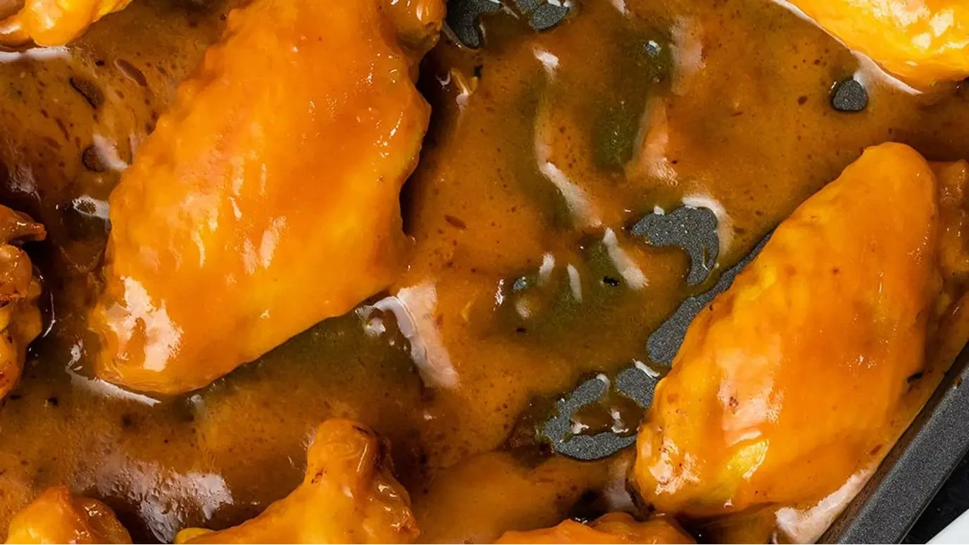 Air Fryer Hot and Tangy Wings