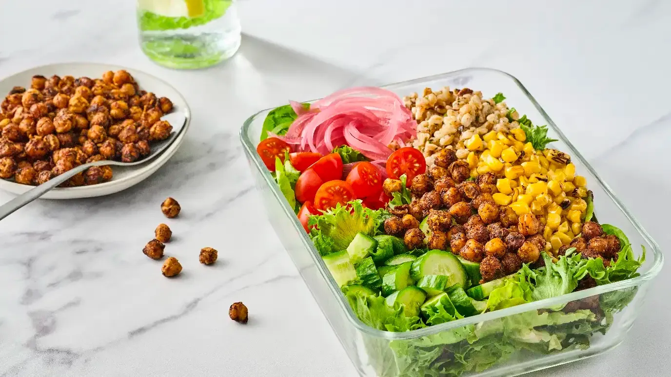 Chili Roasted Chickpeas