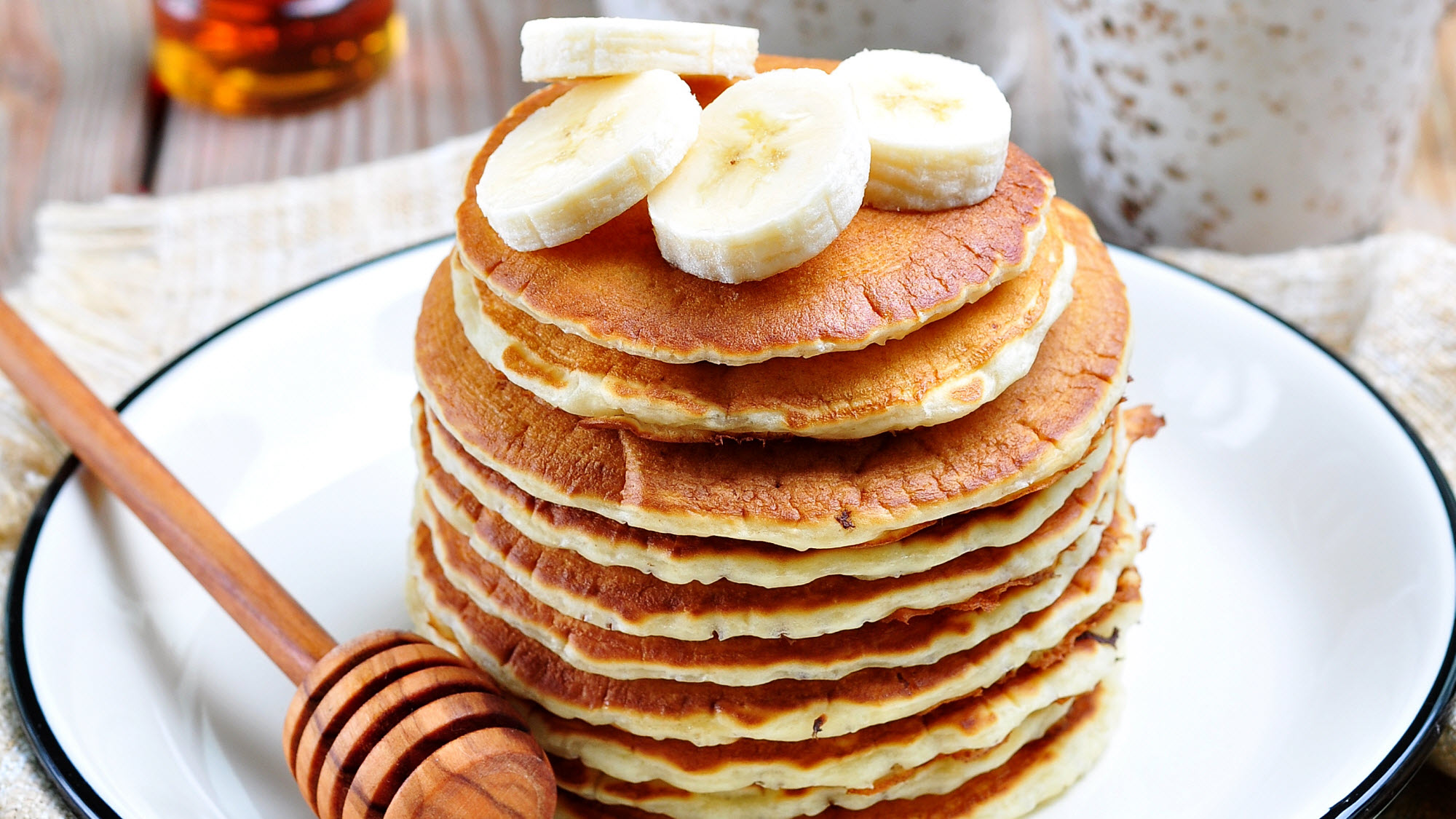 RECETTE pancakes bananes