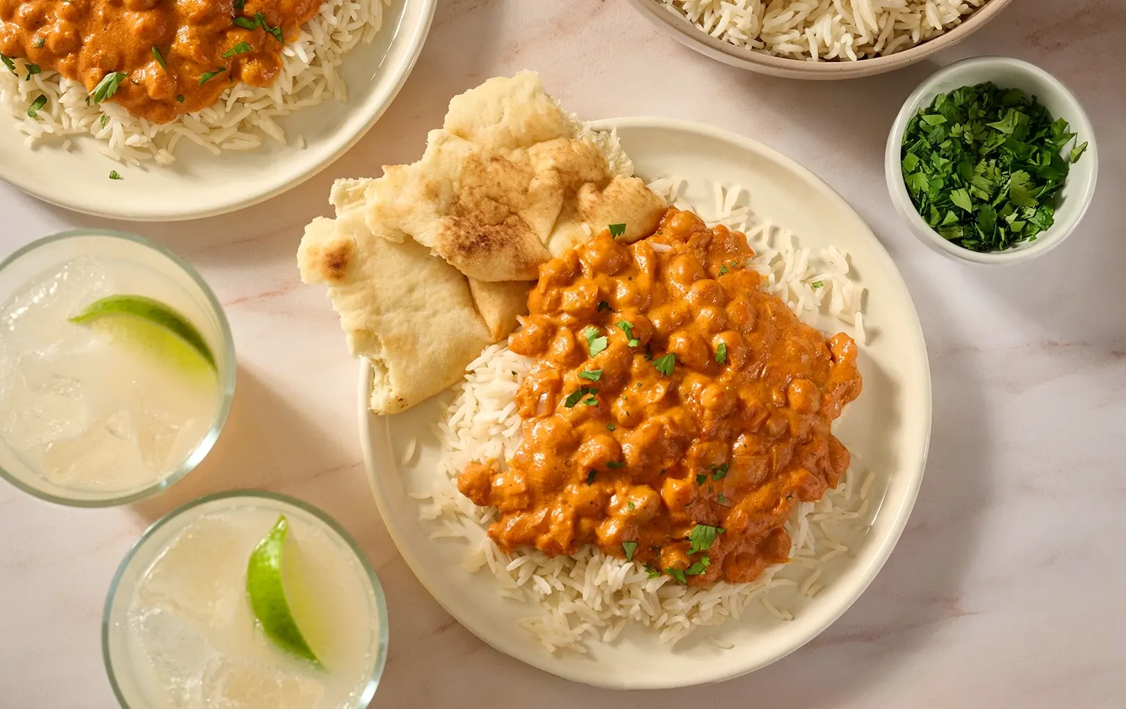 Chickpeas Tikka Masala