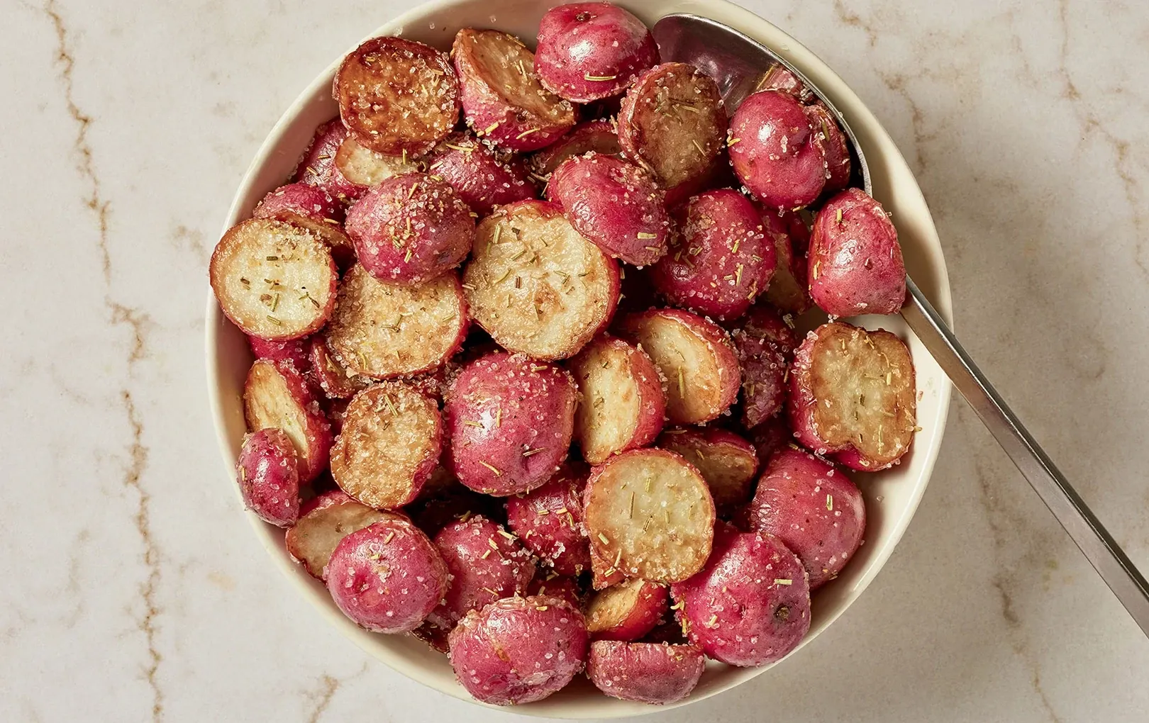 Smoky Garlic and Rosemary Roasted Potatoes