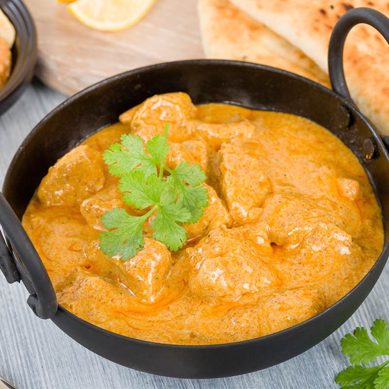 Curry de poulet façon Korma