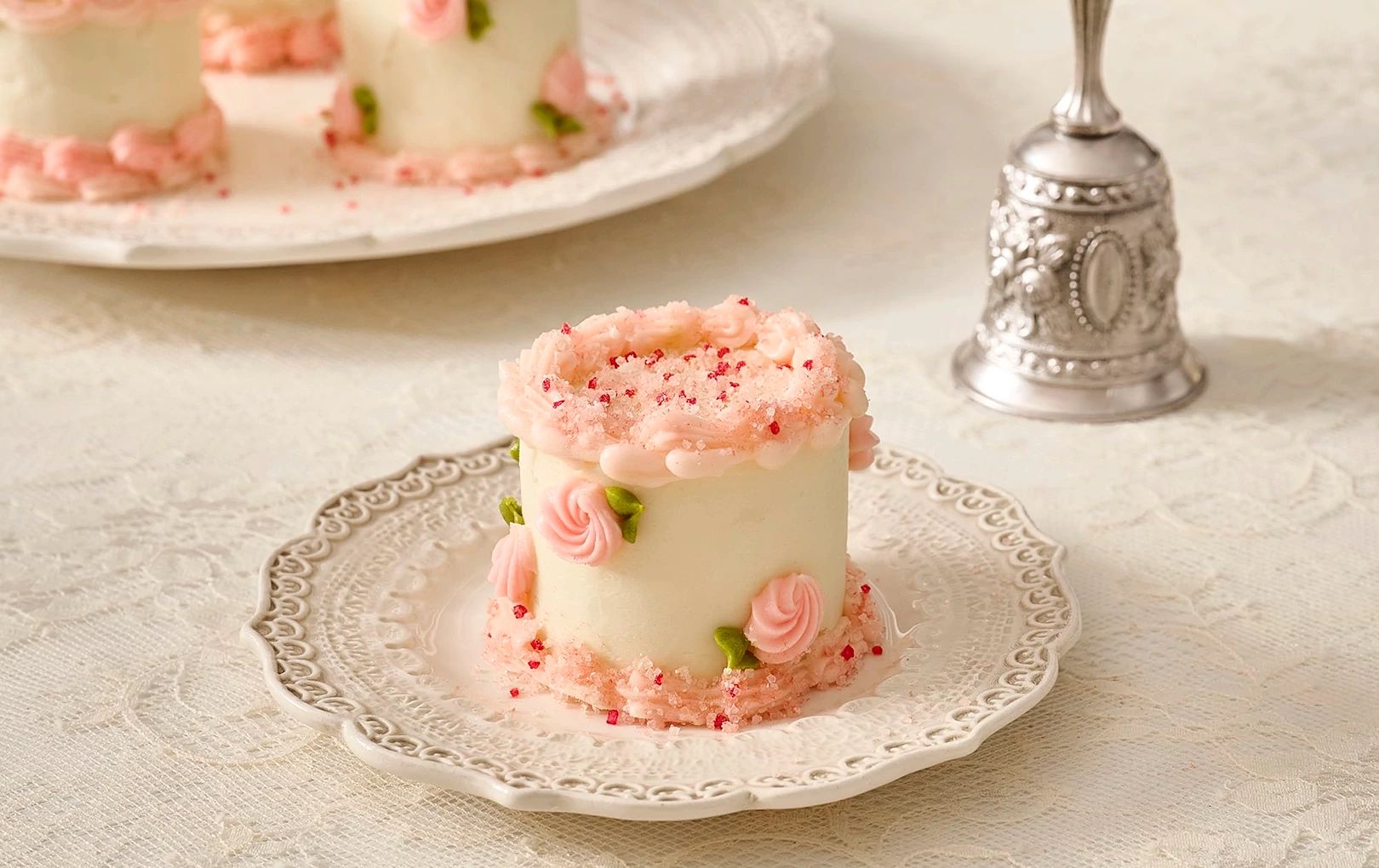 Sweet Strawberry Petit Fours