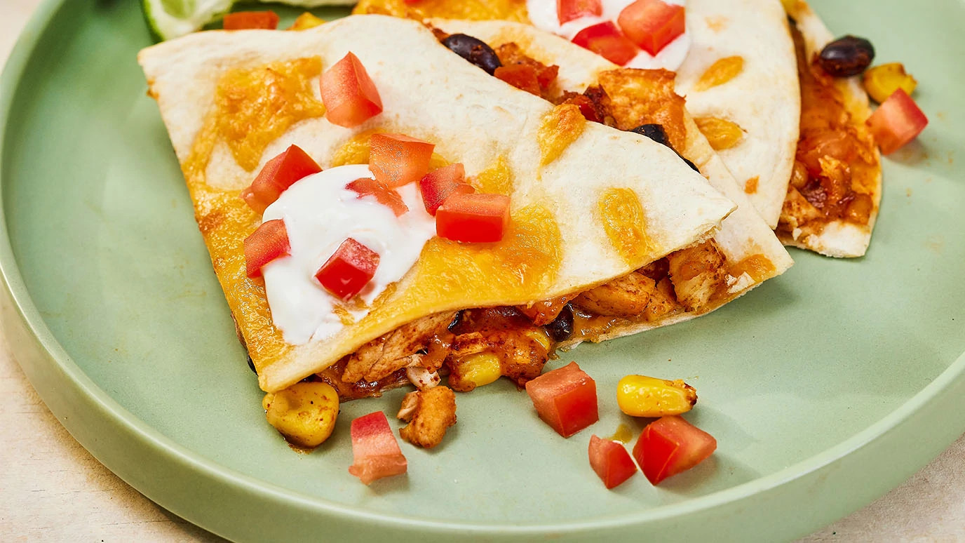 Sheet Pan Quesadillas