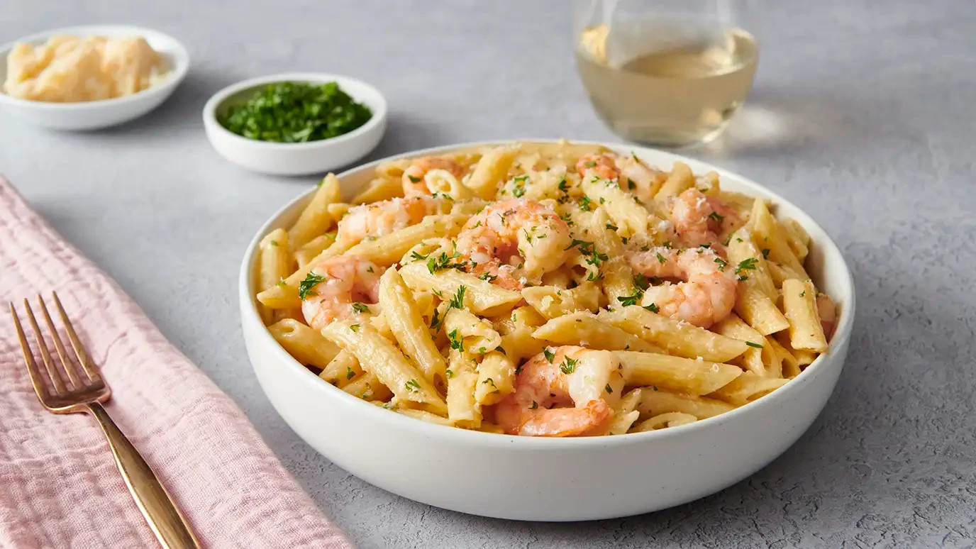 Shrimp Alfredo